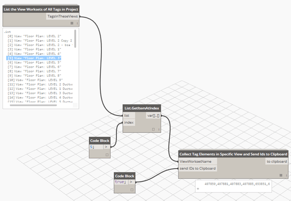 collect tag elements