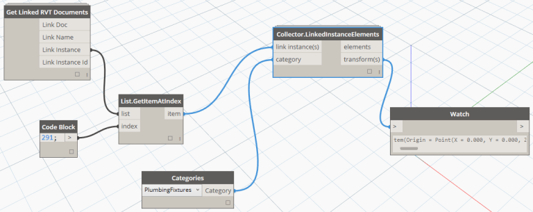 Get Linked RVT Documents – Dynamo Nodes
