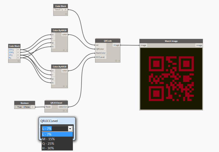QrCode workflow