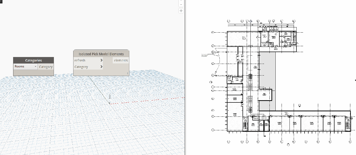 Isolated Pick Model Elements – Dynamo Nodes